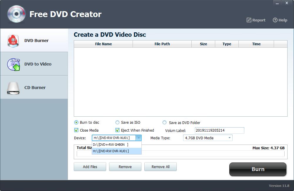 Crítica Señora Colector Free MP4 to DVD Converter: Burn MP4 to DVD, MP4 to DVD Creator