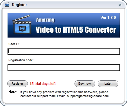  Video to HTML5 Converter 