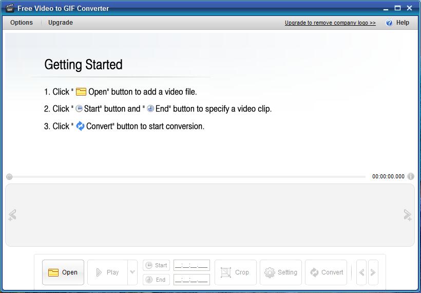 Free GIF to Video Converter 1.4 full